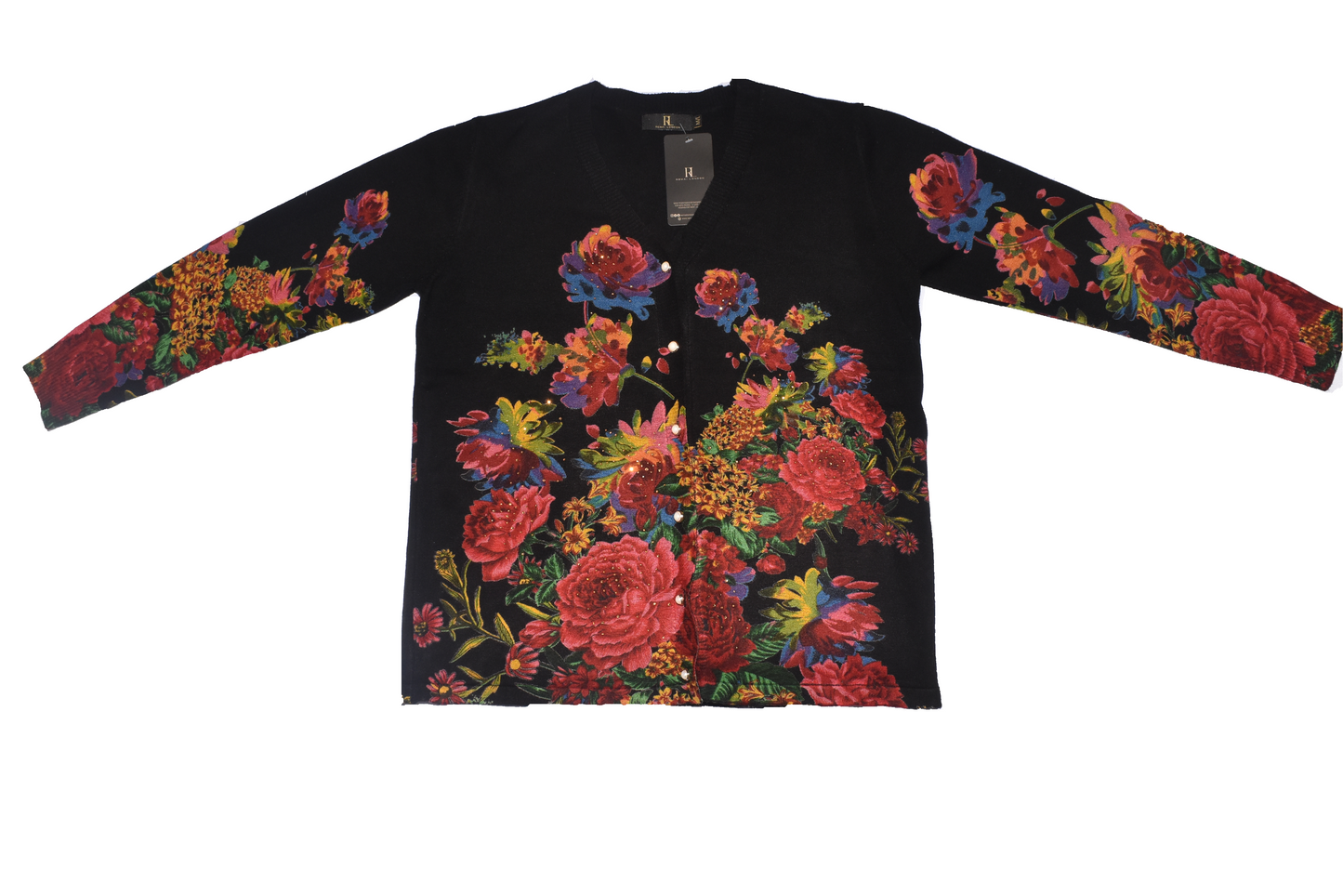 Remai London Midnight Bloom Cardigan