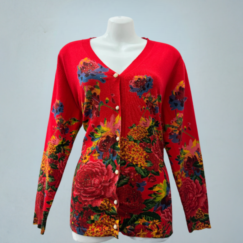 Remai London Midnight Bloom Cardigan