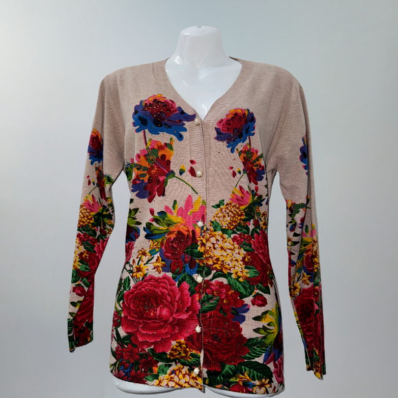 Remai London Midnight Bloom Cardigan