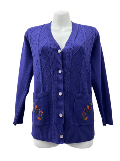 Remai London Pocket Pattern Cardigan