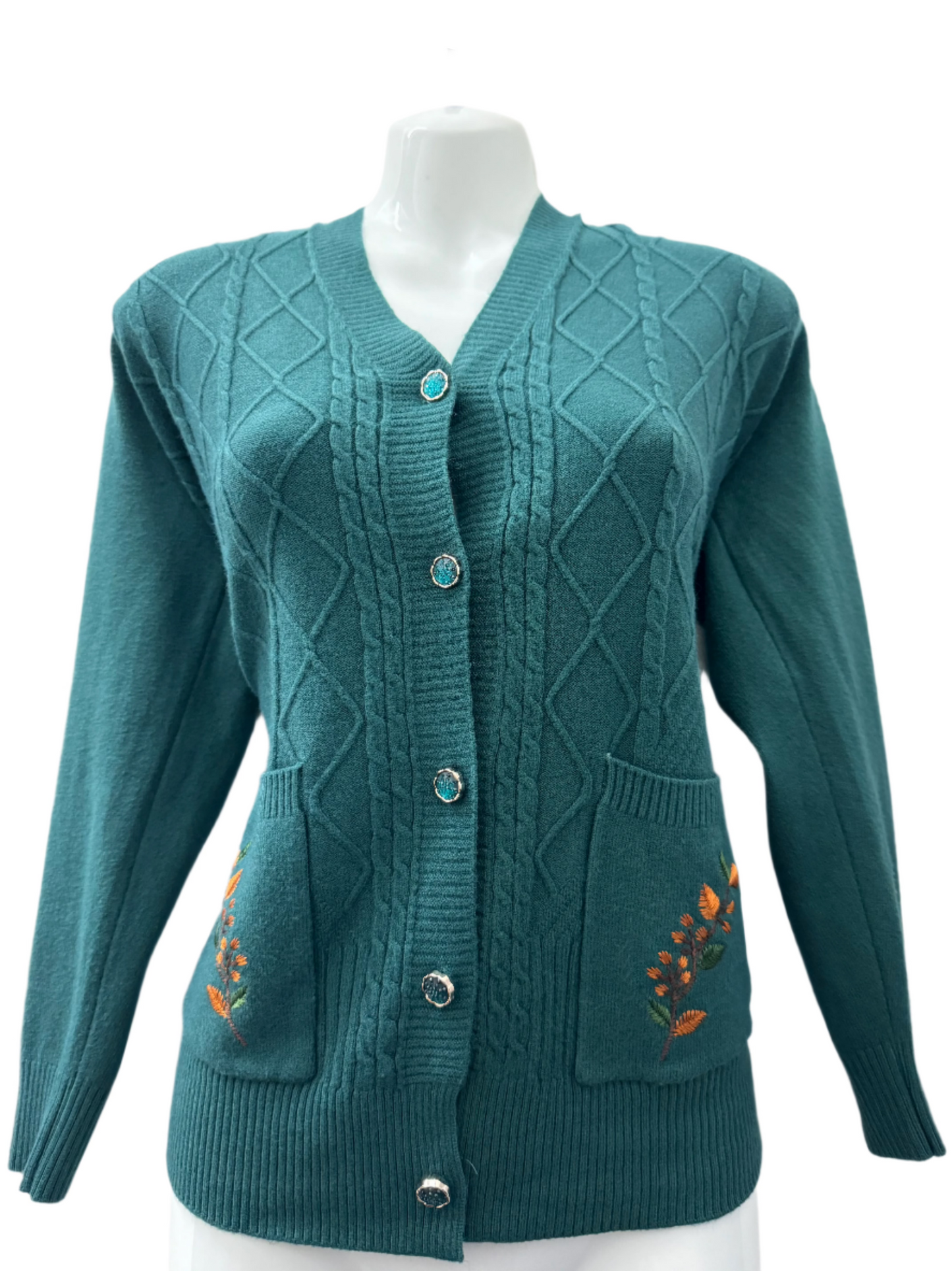 Remai London Pocket Pattern Cardigan