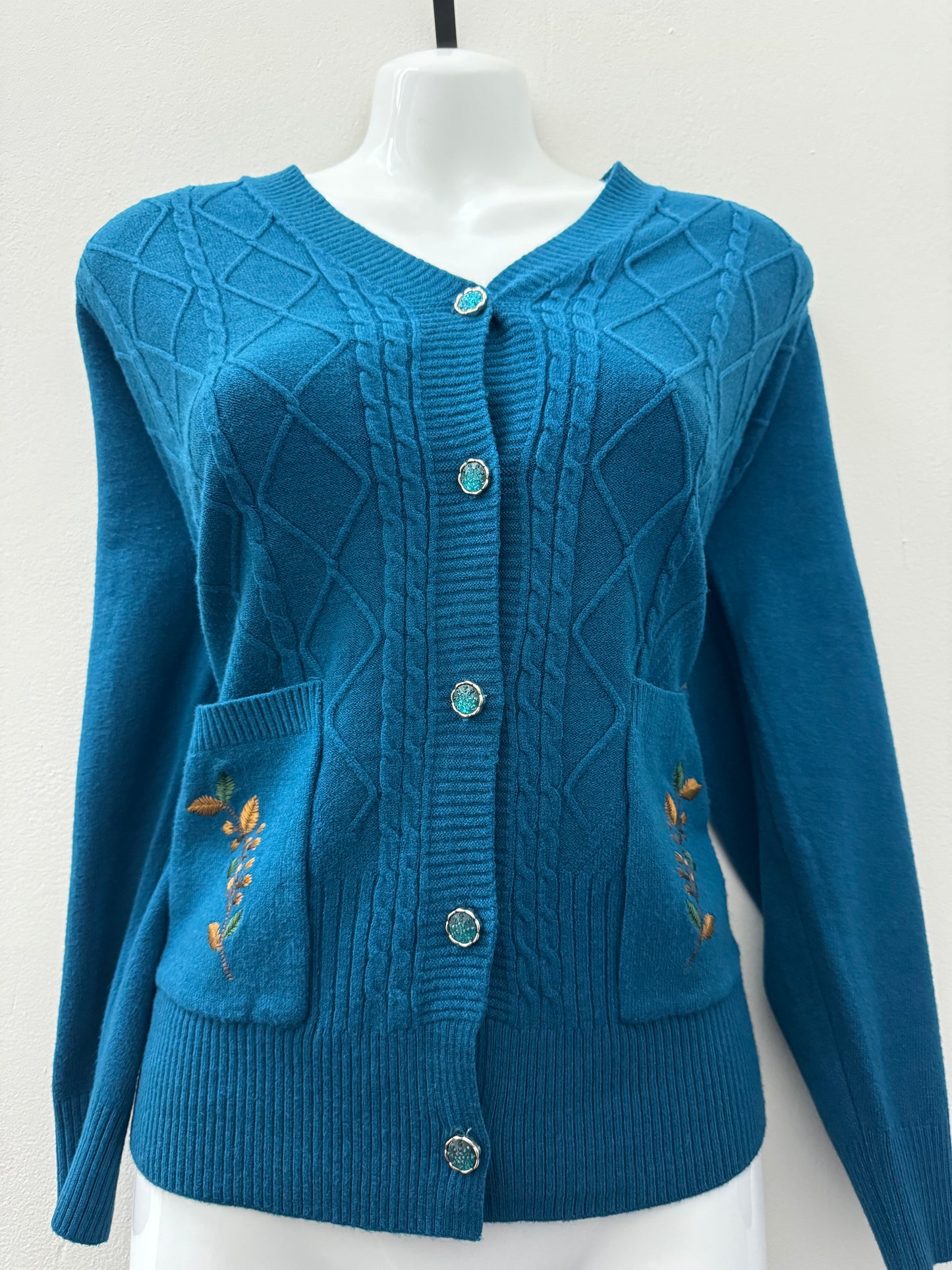 Remai London Pocket Pattern Cardigan