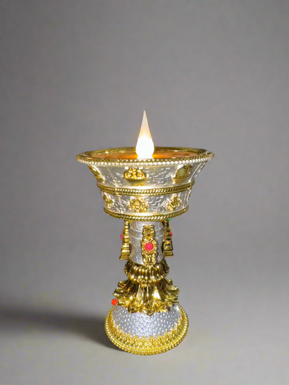 LED Tibetan Butter Lamp - 2