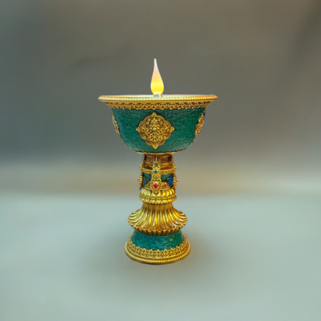 LED Tibetan Butter Lamp - 4