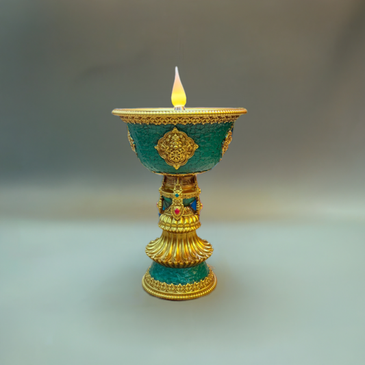 LED Tibetan Butter Lamp - 4