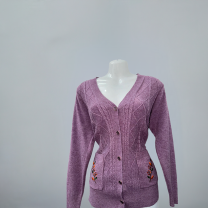 Remai London Pocket Pattern Cardigan